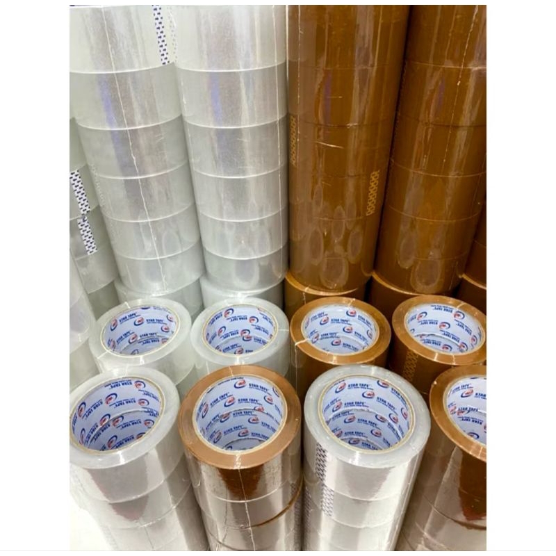 

(1 PCS )LAKBAN COKELAT & BENING KUNING UKURAN 75 YARD LEBAR 45MM MURAH BERKUALITAS DAYA REKAT TINGGI