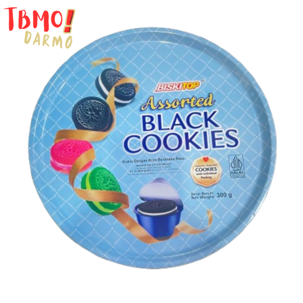 

TBMODARMO BISKITOP BUTTER COOKIES ASSORTED KALENG BULAT 300 GR