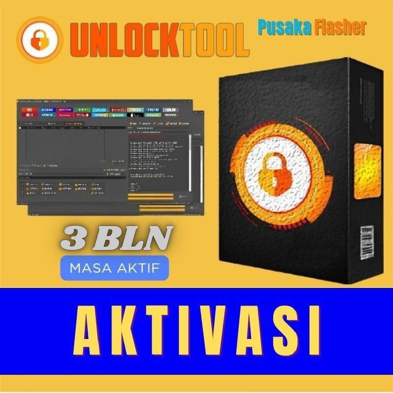 AKTIVASI UNLOCKTOOL 3 BULAN