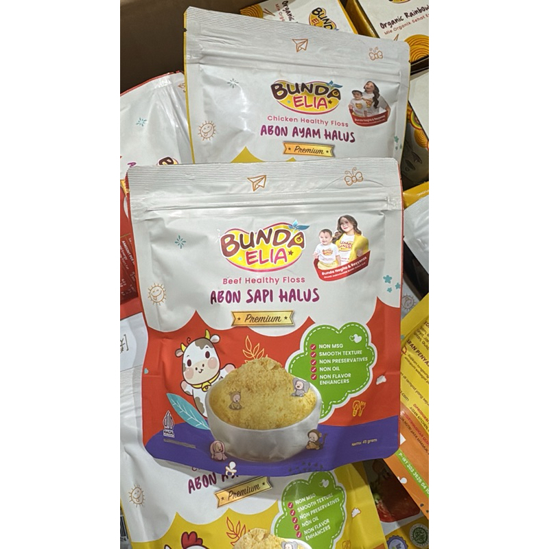 

Bundee Elia Abon Sapi Halus Premium Beef Healthy Floss