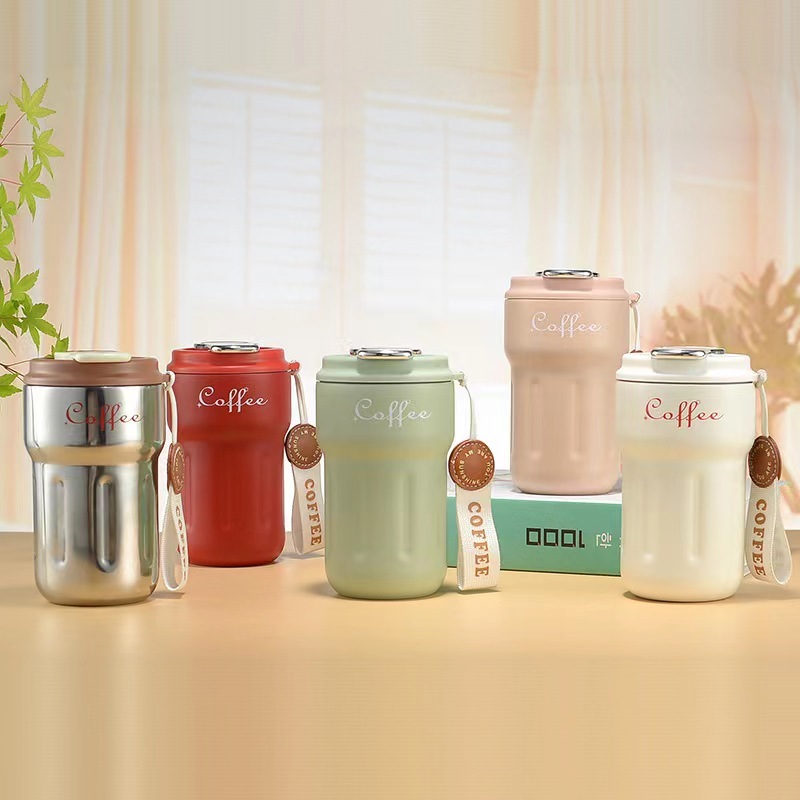 Bb&B-120  Botol minum Termos 420ML stainless 316 Untuk Kopi LED Suhu Display  coffee teh cup