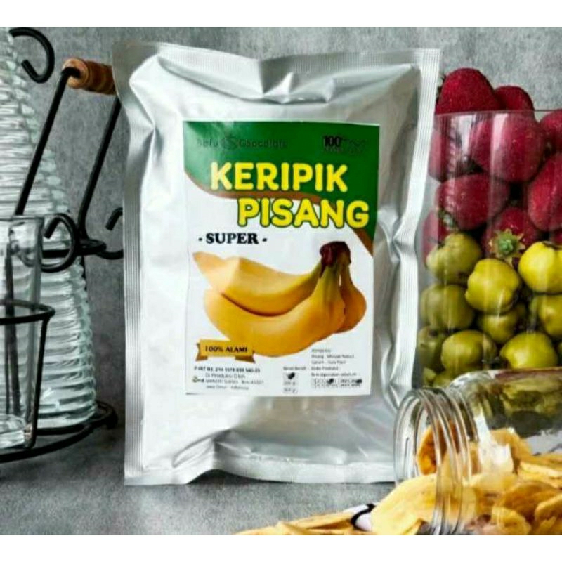 

keripik buah pisang bima buah asli