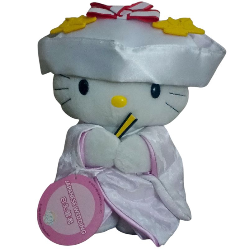 Boneka Hello Kitty Original Sanrio MCD Japanese Wedding
