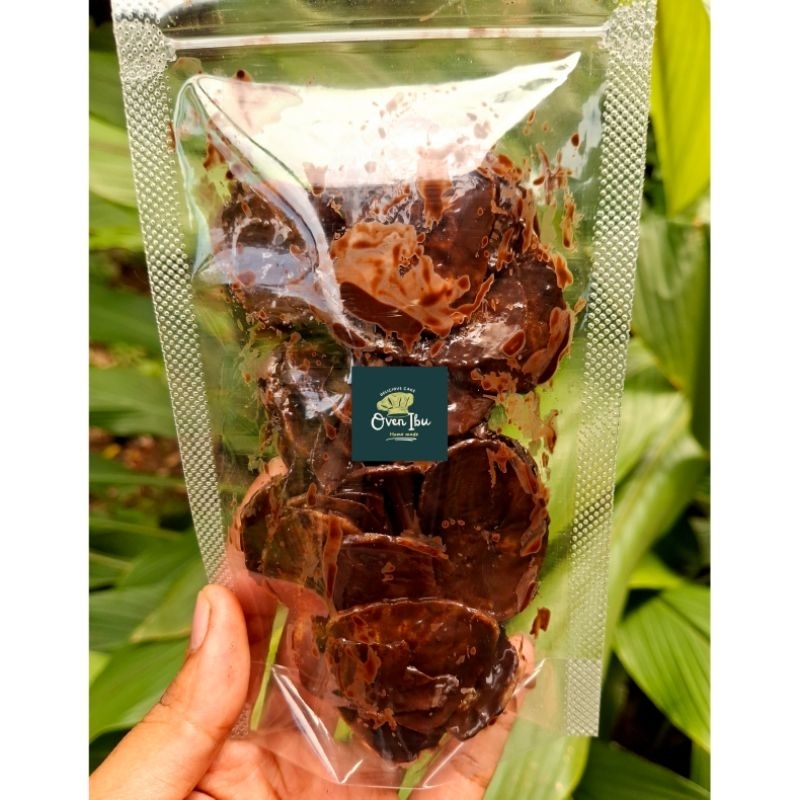 

keripik pisang varian coklat 50gr || oven.ibuhomemade_