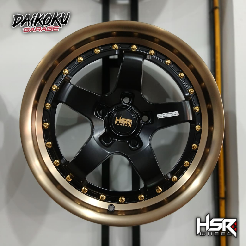 Velg Mobil Racing Celong/Donat Ring 17 HSR BOB VLF40 Lubang 5x114,3 Single Pcd | Hsrbanjarmasin