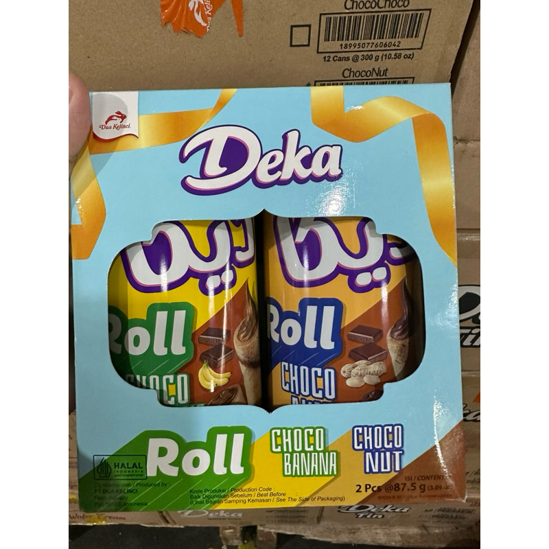 

jajan lebaran / deka choco roll isi 2