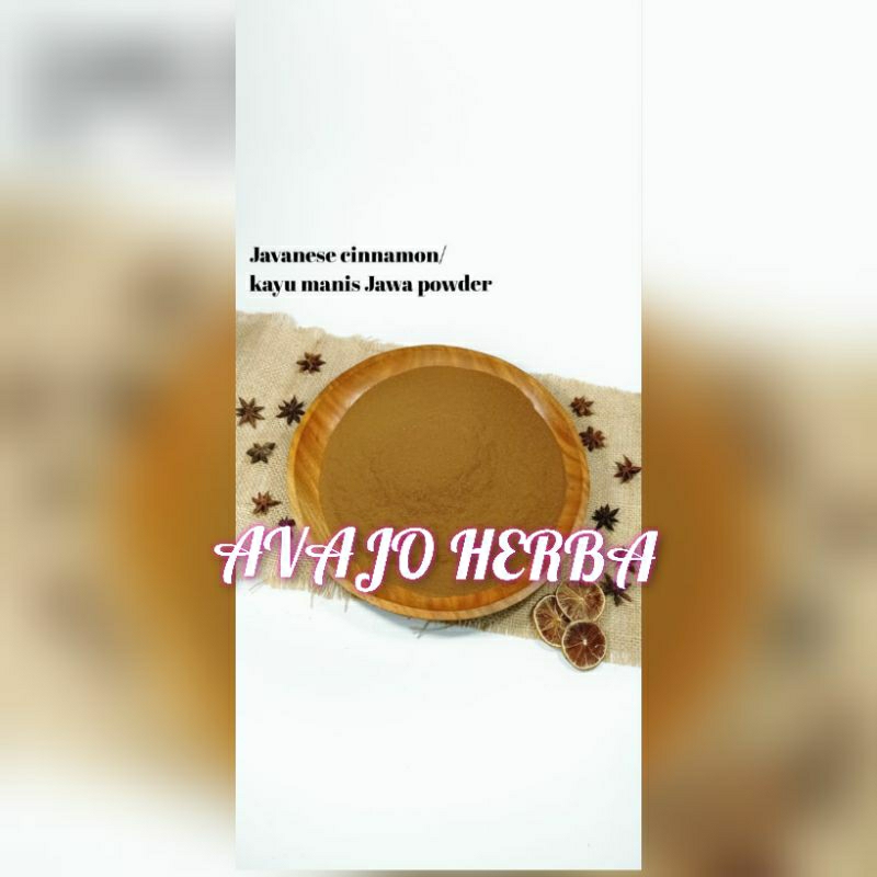 

BUBUK POWDER KAYU MANIS JAWA JAVANESE CINNAMON 1 KG