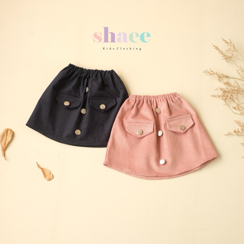 Rok Pendek Corduroy Anak Perempuan 1-3 Tahun