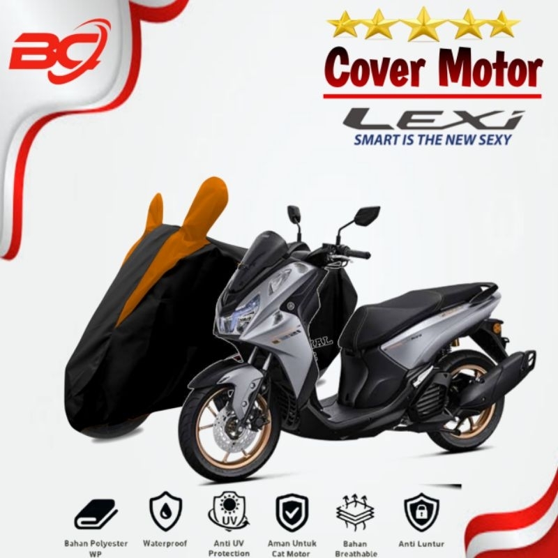sarung motor YAMAHA LEXI,NEW LEXI,NMAX,PCX cover motor,penutup motor anti hujan dan panas,