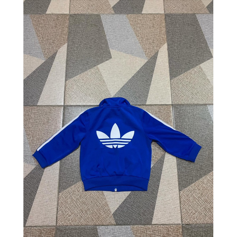 Adidas firebird tracktop big logo