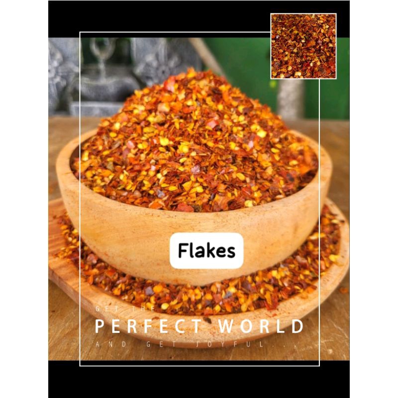 

Chilli flakes l Cabe giling kasar kering super 1000gr