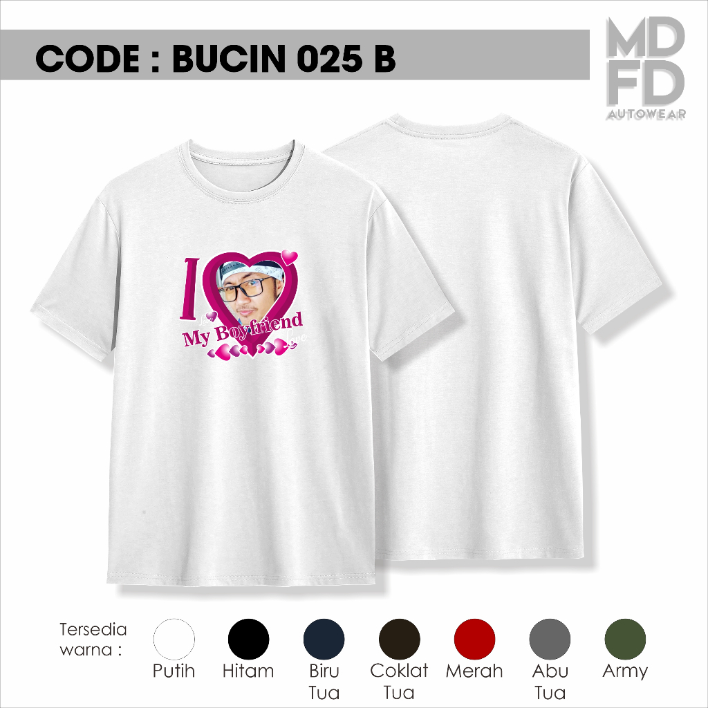 Kaos custom bucin kualitas premium kaos bucin kaos bucin terkini kaos pria kaos wanita kaos couple