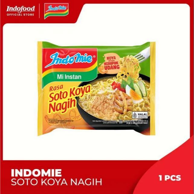 

Indomie Mie Instan Rasa Soto Koya Nagih 76 g