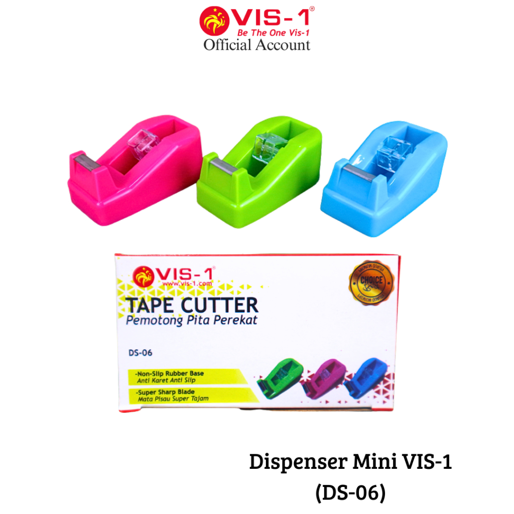 

VIS-1 Dispenser isolasi VIS-1 DS-06 / Tape Dispenser / Tape Cutter