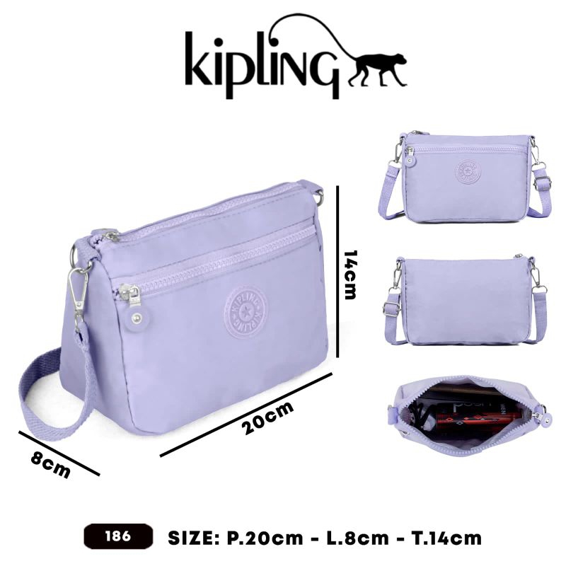 POUCH / DOMPET KOSMETIC / SELEMPANG KIPLING 186 IMPORT.