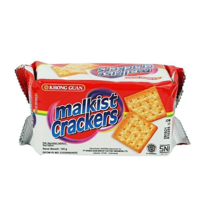 

Malkist Crackers Khong Guan 135g