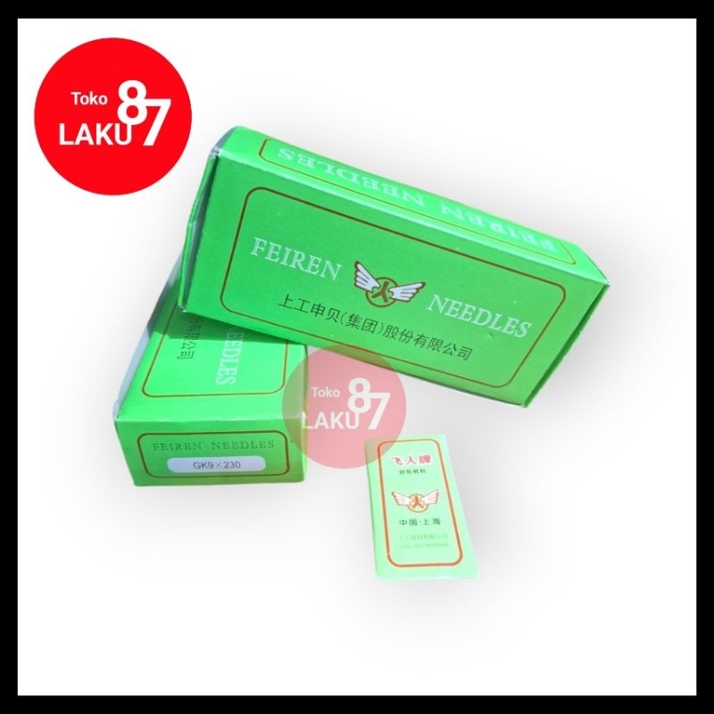 ORIGINAL  Jarum Mesin Jahit Karung Flyngman GK 9-2