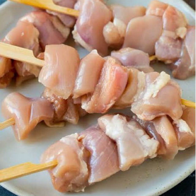 

[YAKITORI] Daging Sate Ayam Jepang Marinasi Segar 1kg