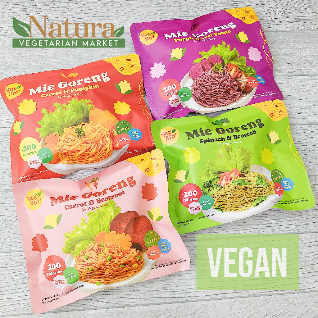 

Vegan-Baby! Mie Goreng Instan Healthy Vegetarian Vegan