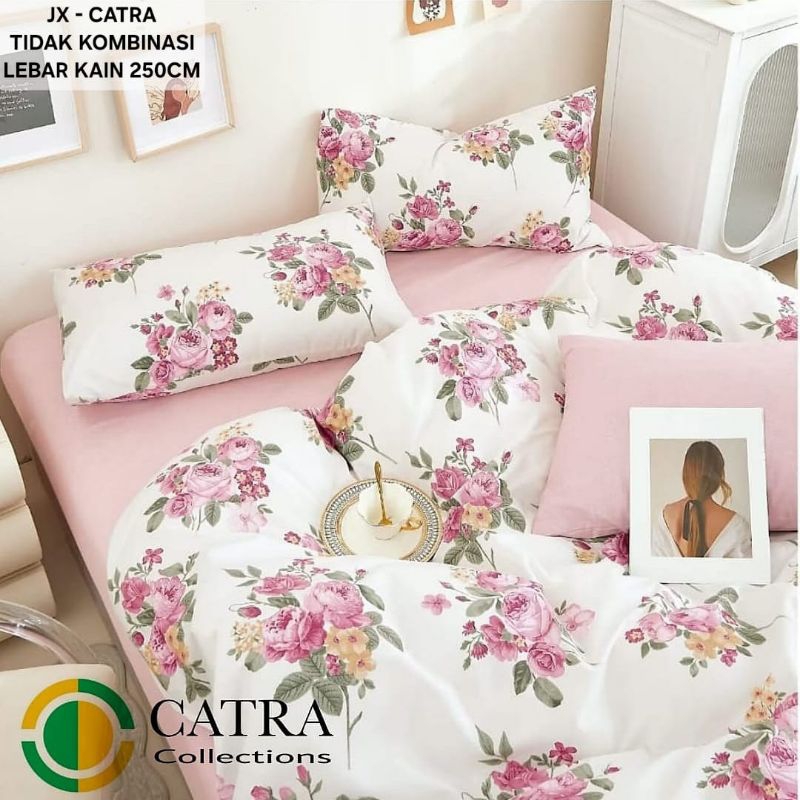 TOKO JAYATEX KAIN SPREI BAHAN KATUN LOKAL CATRA CVC METERAN