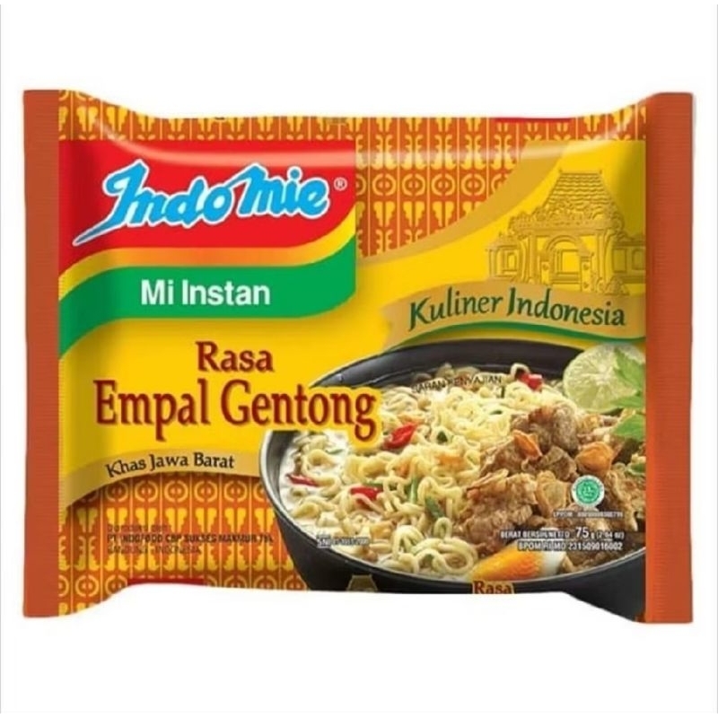 

Mie Instan Indomie Empal Gentong Kemasan 3PCS