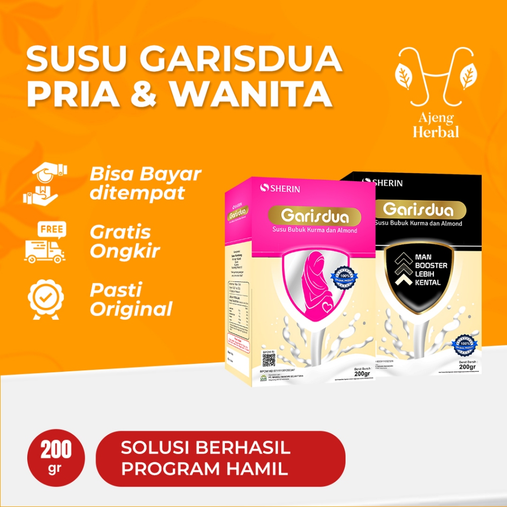 

Promil Susu Garisdua WANITA & PRIA | 2pcs Susu Bubuk Promil 200 gr