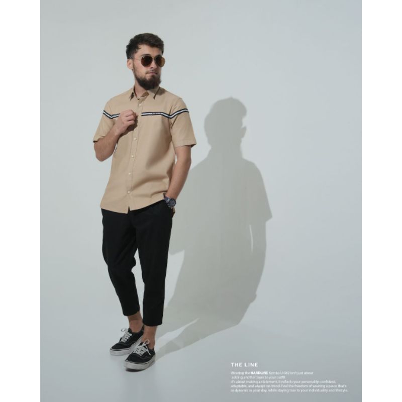 SAMASE U082 Kemeja Koko Hardline Lengan Pendek