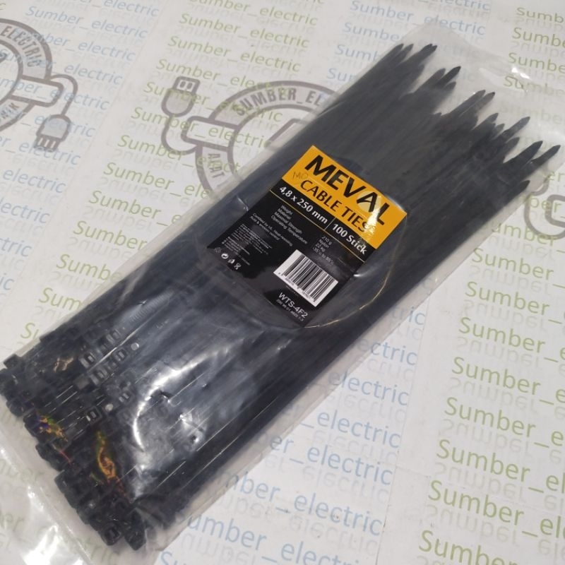 

kabel / tali ties 4.8x250mm (25cm) MEVAL