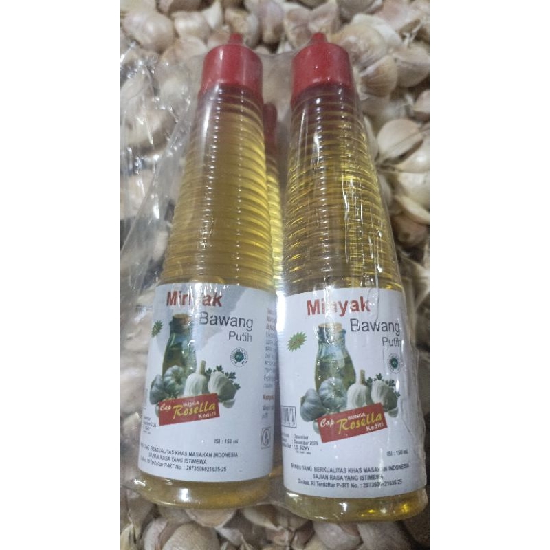 

minyak bawang putih cap bunga rosella kediri 150 ml