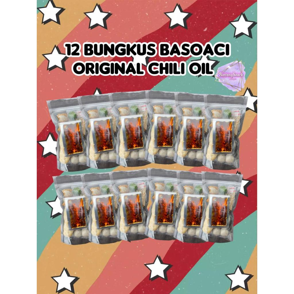 

PAKET USAHA 12 BUNGKUS BASOACI ORIGINAL CHILI OIL