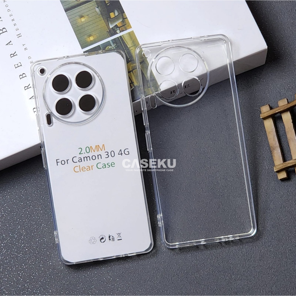 Case Tecno Camon 30 4G Tecno Camon 30 Pro - Clear Case Bening 2.0mm Premium Softcase Tecno Camon 30 