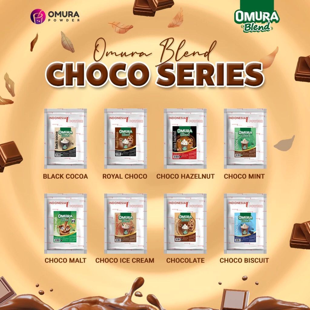 OMURA Blend Bubuk Minuman Choco Series