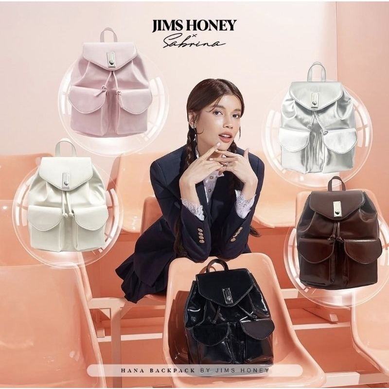 HANA BACKPACK JIMS HONEY tas ransel wanita.tas gendong wanita