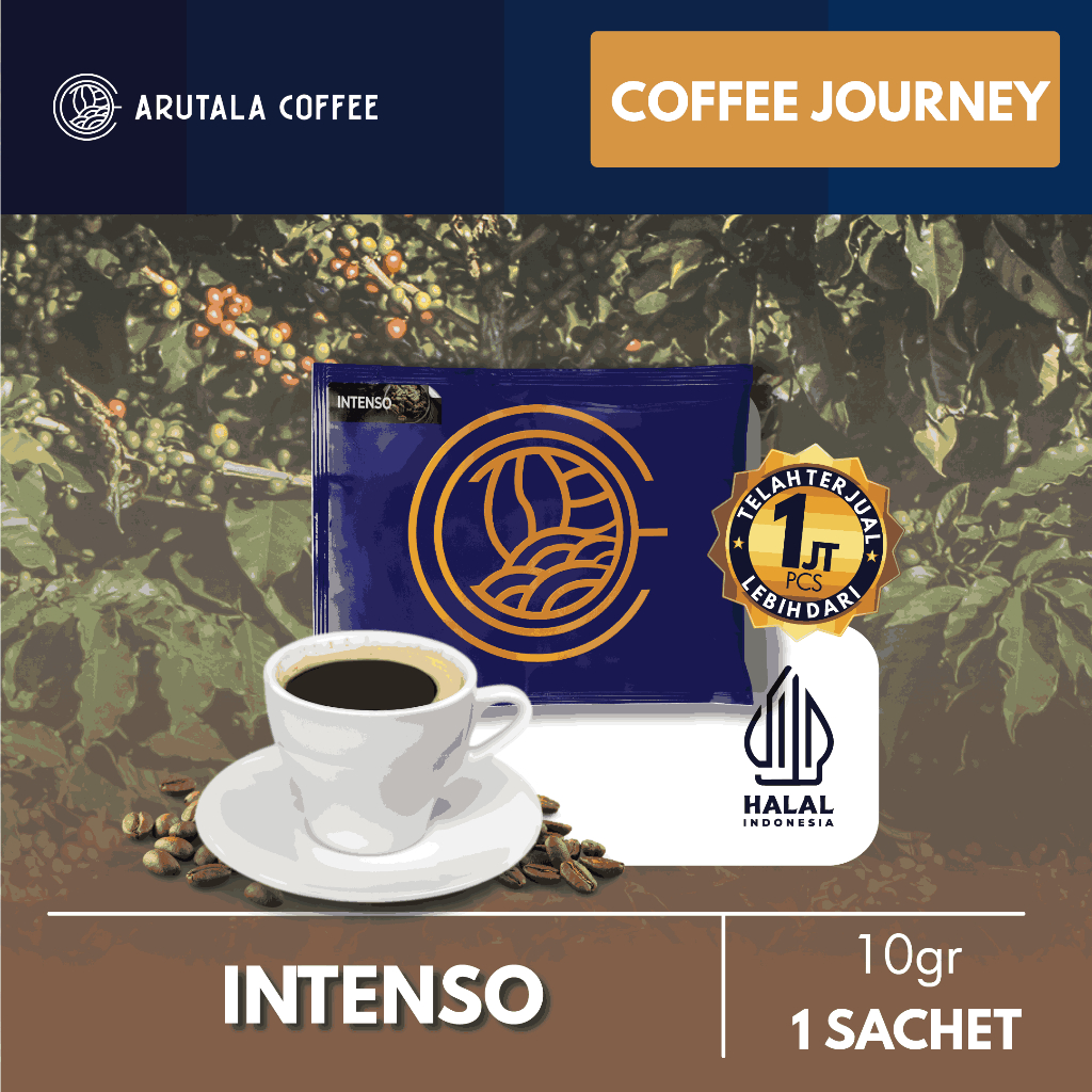 

ARUTALA Coffee Journey - Arabika Intenso (1 Pcs - 10gr)