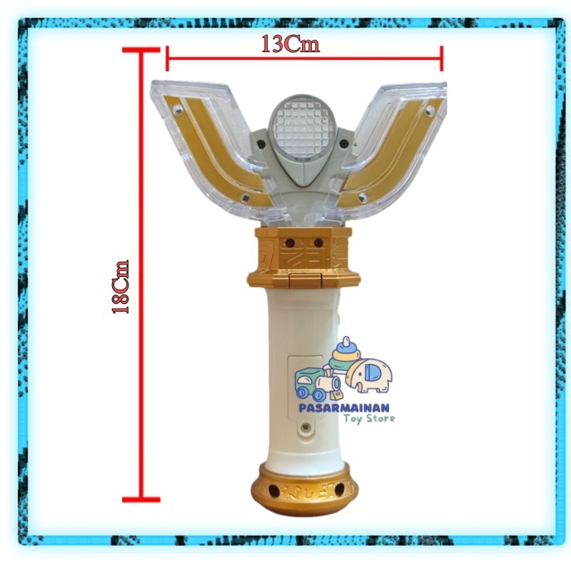 Mainan Senjata ULTRAMAN Tiga Dx Spark Lens Ada Suara Dan Lampu RB6