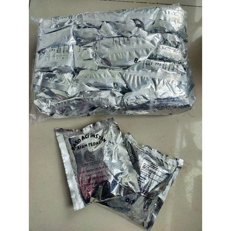

PAKET 10PACK BASO ACI VARIANT AYAM SUWIR PEDAS MAZFOOD HOMEMADE