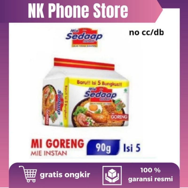 

Mie Sedaap Goreng 90g Isi 5