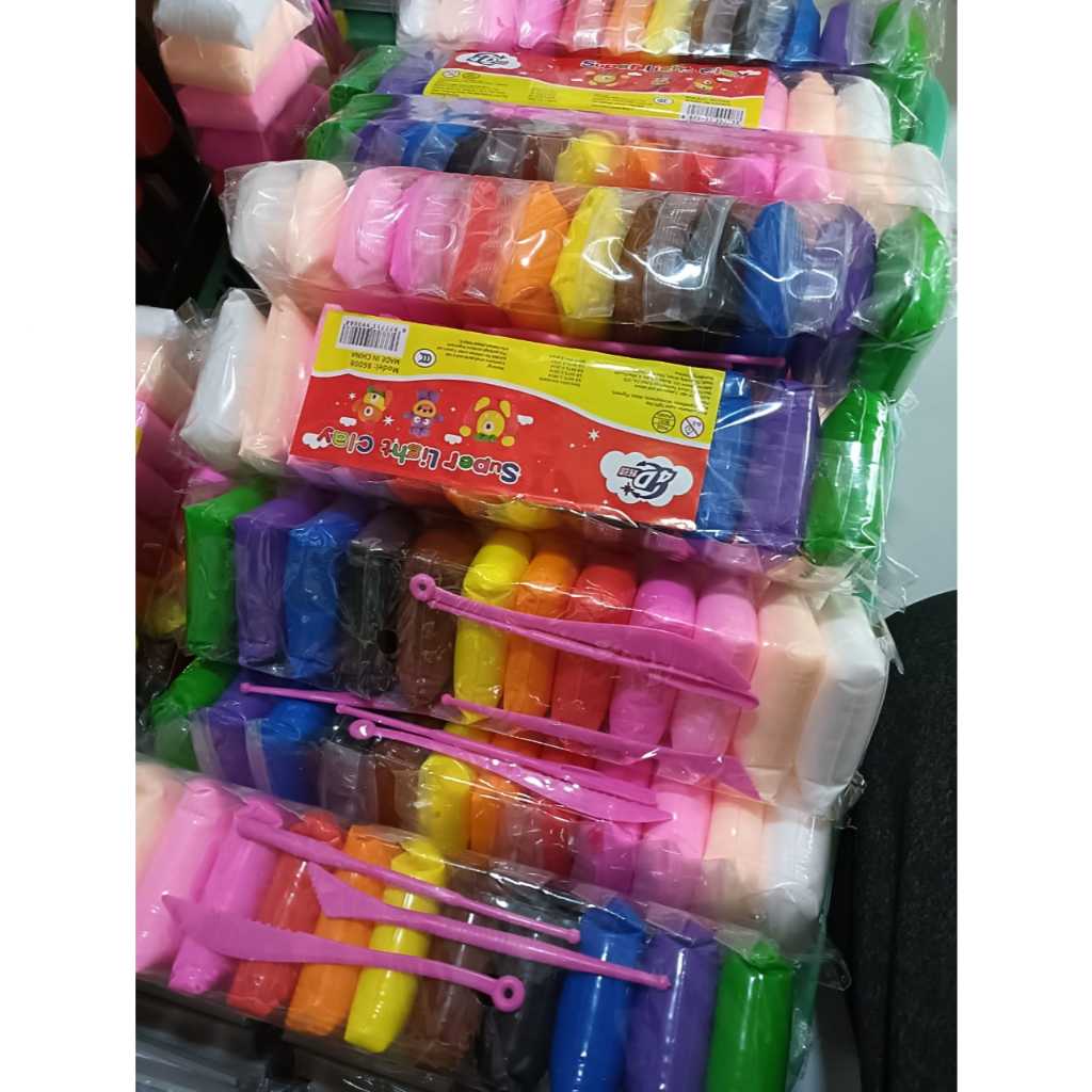 Clay / Clay Mainan Isi 12 Warna / Clay isi 12
