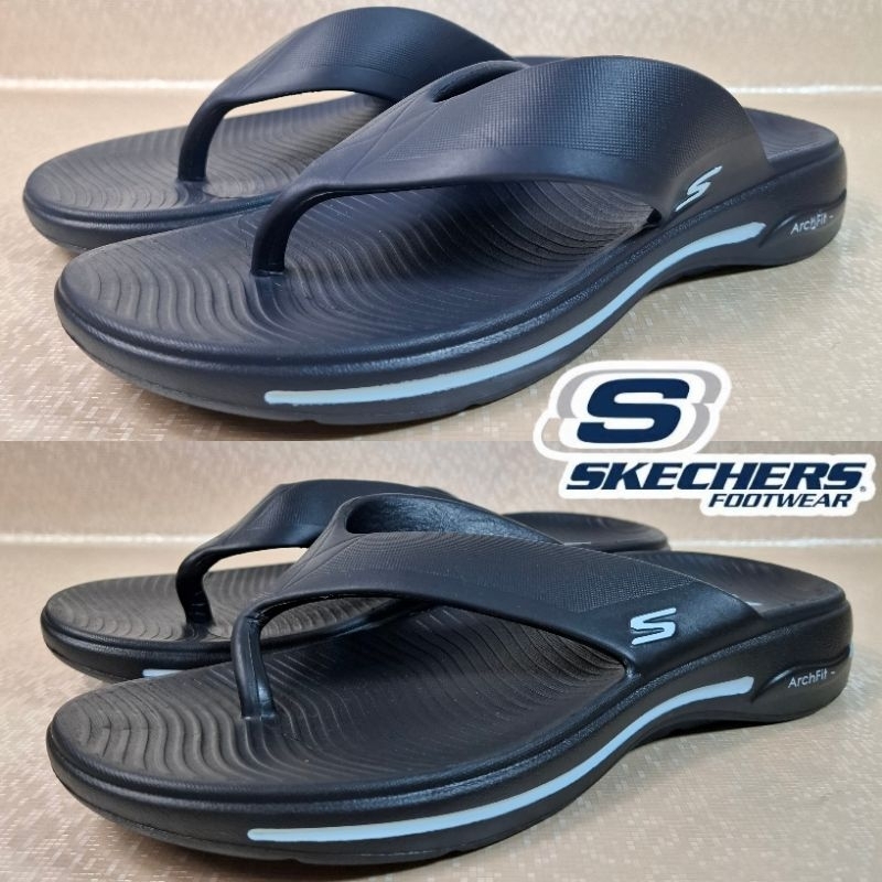 Sandal Skechers Pria/Skechers Arch Fit Jepit
