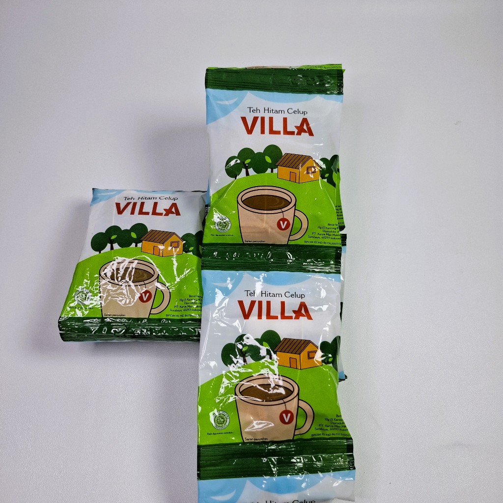 

Teh Villa, Teh Celup Sachet (Sachet)- Black Tea, Teh, Teh Hitam