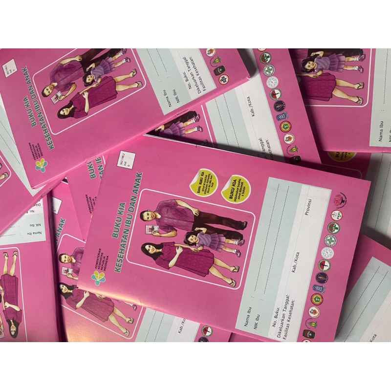 buku ibu hamil anak calon bayi buku pink KIA