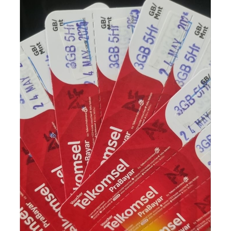 VOUCHER TELKOMSEL 3GB JATENG DIY