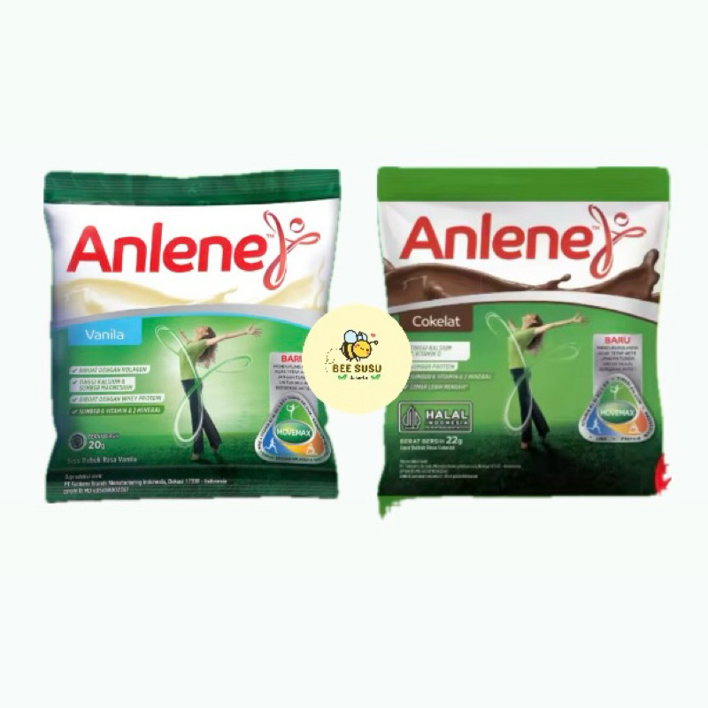 

Anlene Actifit Sachet Coklat & Vanila 20gr x 10 Sachet