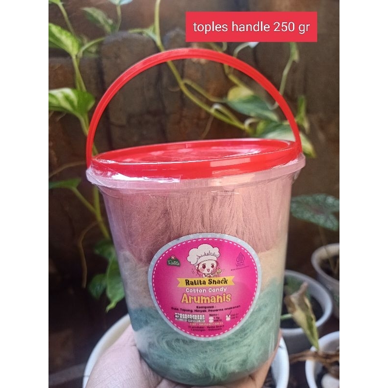 

RAMBUT NENEK (Arumanis) Toples handle ukuran 250gr