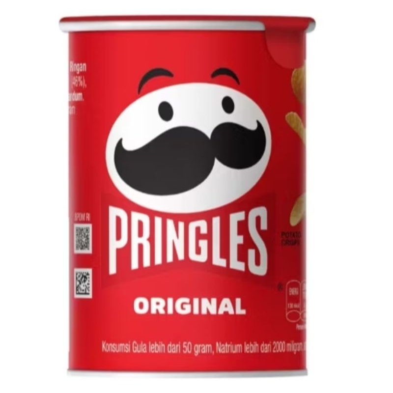 

Pringles Original Potato Crisps Camilan 42 gram
