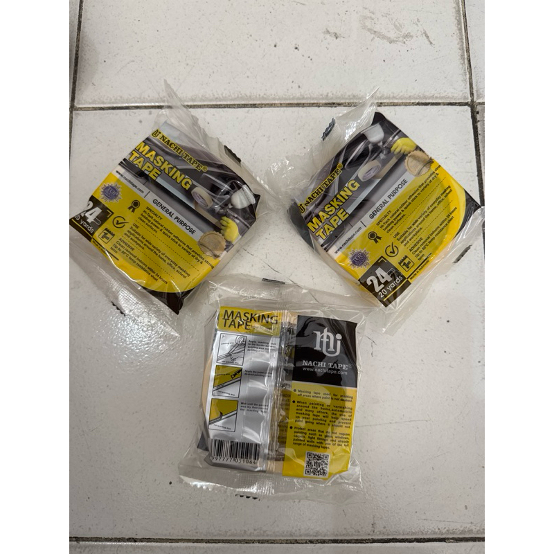 

Lakban kertas nachi 24mm 20yard
