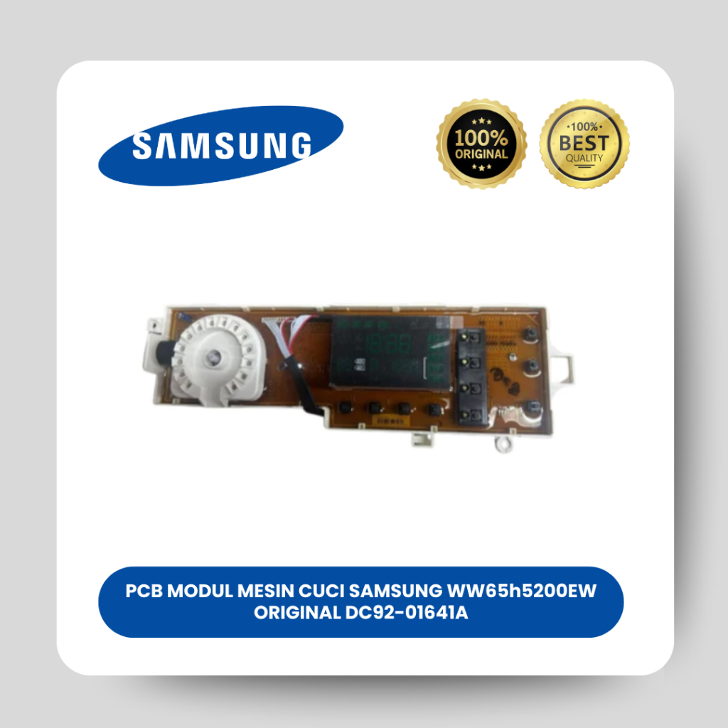 PCB MODUL MESIN CUCI SAMSUNG WW65H5200EW ORIGINAL DC92-01641A