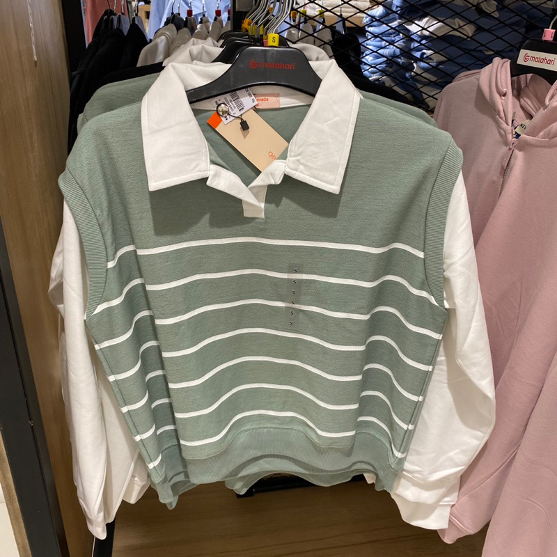 Nevada Sweater vest motif salur