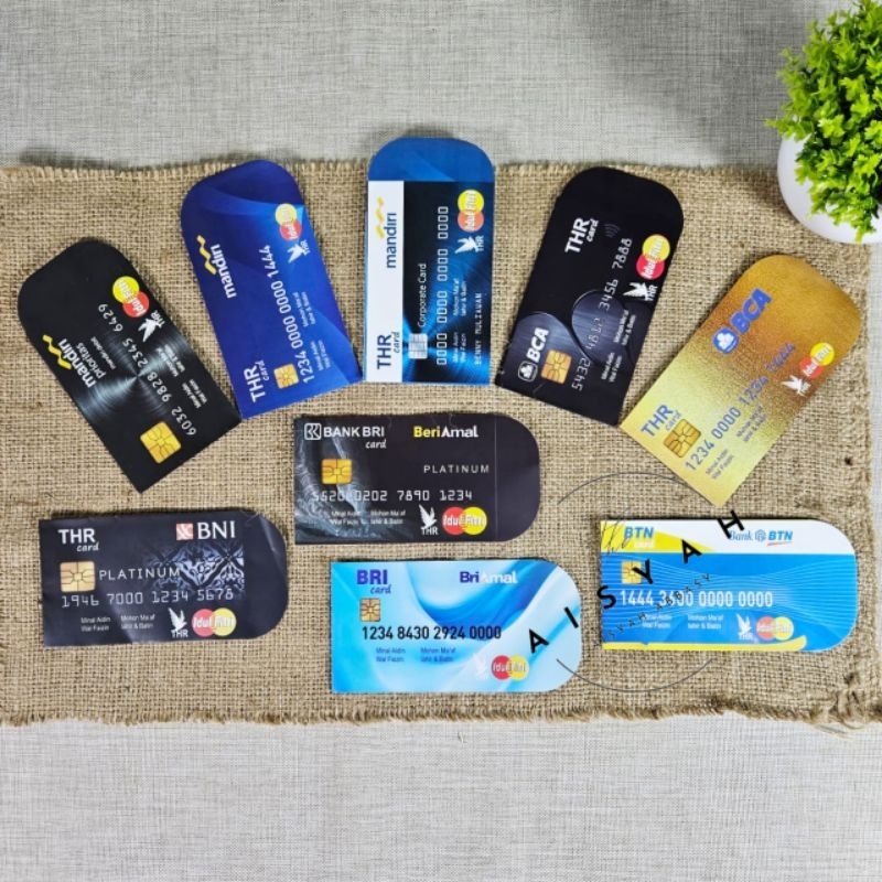 

Amplop lebaran Ampau lebaran ATM HK ukuran medium isi 100 lembar karakter mix gambar