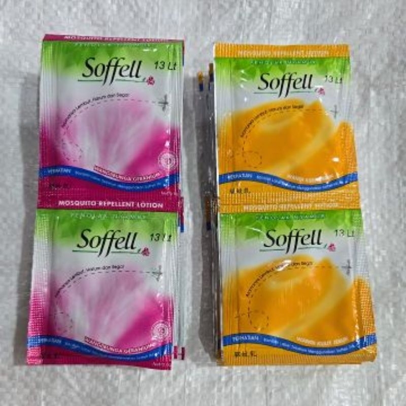 Soffell anti nyamuk sofel renceng isi 12 ( RENTENG )